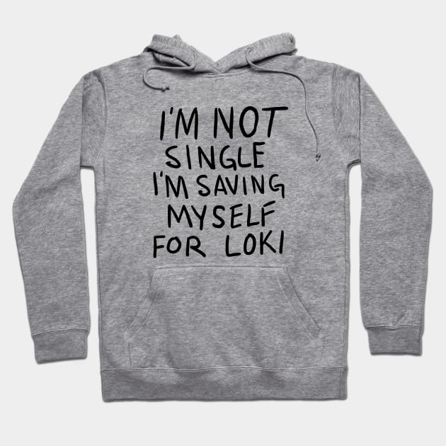 I'm Not Single Hoodie by SunsetSurf